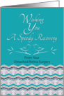 Speedy Recovery From Retina Surgery Bird Pattern card