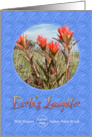 Earth Day Paintbrush Wildflower Laughter card