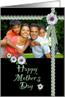 Mother’s Day Photo Card Zinnias card