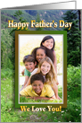 Father’s Day Photo Card Mountain Meadow card