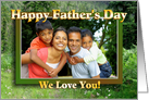 Mountain Meadow Father’s Day Photo Card