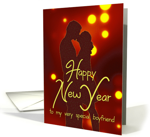 New Year's Kiss for Boyfriend card (1015229)