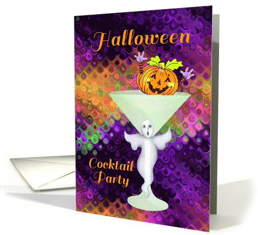 Halloween Fun Cocktail Party Invitation card (1108416)