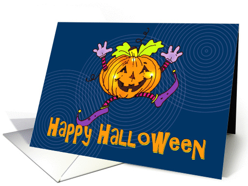 Happy Halloween Happy Pumpkin card (1124178)