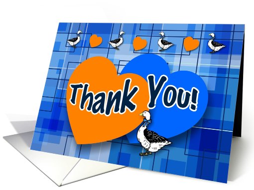 Hearts of Thanks card (429464)