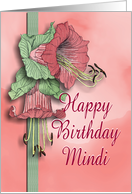 Mindi’s Birthday card