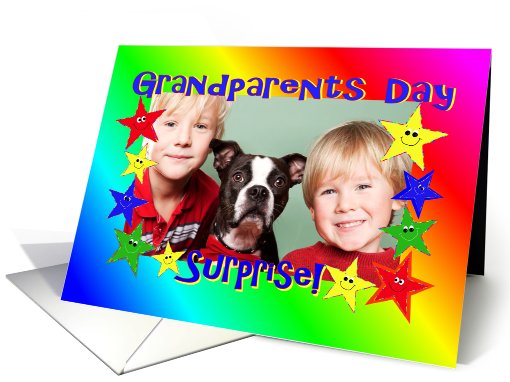 Grandparents Day Photo Card for Grandpa card (472905)