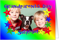 Grandparents Day Photo Card for Grandpa card