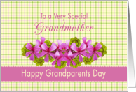 Happy Grandparents Day Grandmother card