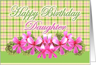 Happy Birthday Daughter card