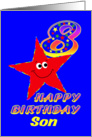 Happy 8th Birthday Son card
