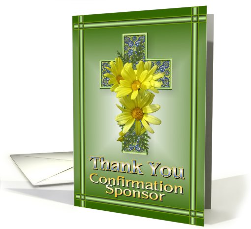 Thank You Confirmation Sponsor card (512323)