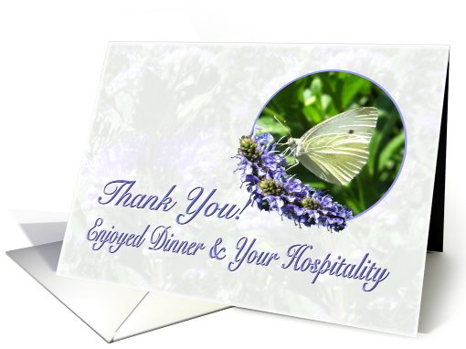 Thank You For Dinner card (516595)