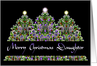 Merry Christmas Daughter card