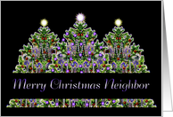 Merry Christmas Neighbor card