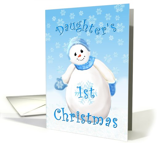 Daughter's First Christmas card (527985)