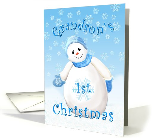 Grandson's First Christmas card (527994)