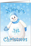 Niece’s First Christmas Card