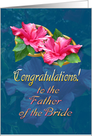 Congratulations to Father of the Bride card