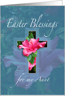 Easter Blessings for Aunt card