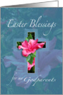 Easter Blessings For Godparents card