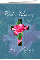 Easter Blessings From All Of Us card