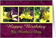 Happy Birthday On Mother’s Day card