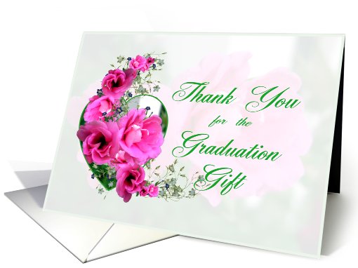 Thank You for Graduation Gift card (577186)