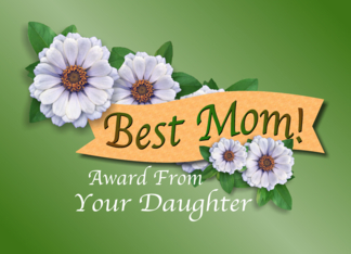 Best Mom Award From...