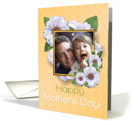 Happy Mother's Day Photo Card Zinnia Garden card (586268)