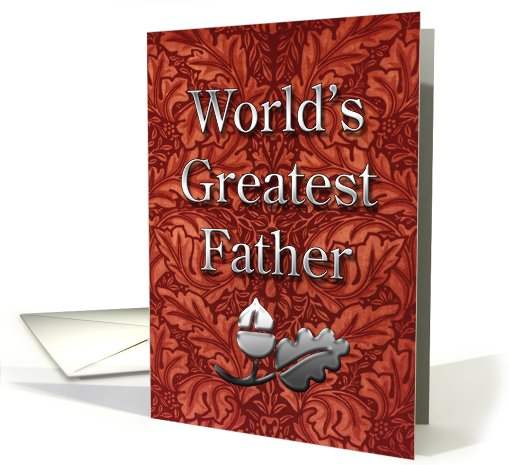 World's Greatest Father from Son card (591783)