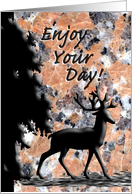 Father’s Day Enjoy Your Day Deer card