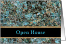 Business Open House Announcement card