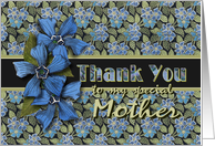 Mother Thank You Forget-me-nots card