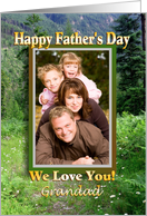 For Granddad Father’s Day Photo Card Mountain Meadow card