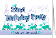 22nd Birthday Party...