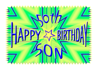 Son 50th Birthday...