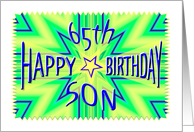 Son 65th Birthday...