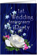  1st  Anniversary  Invitations  from Greeting Card Universe