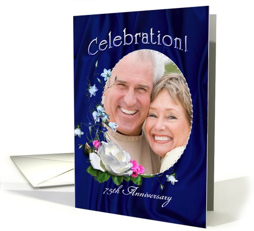 Custom Years Wedding Anniversary Party Photo Card Invitation card