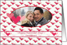 Happy Valentine’s Day Photo Card for Sweetheart, Three Color Hearts card