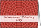 International Voluntary Day, Red Tartan Common Center card
