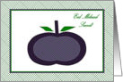 Arabic Birthday, Purple Apple Collage and Green card