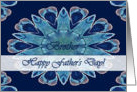 Father’s Day for Brother, Blue Hearts Mandala card