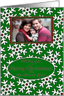 Christmas Our Home to Yours, Photo Card, Snow Crystals card