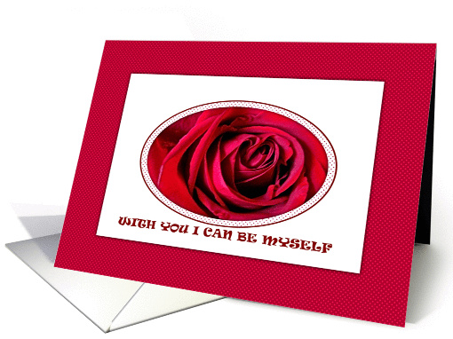 Love, Red Rose card (457923)