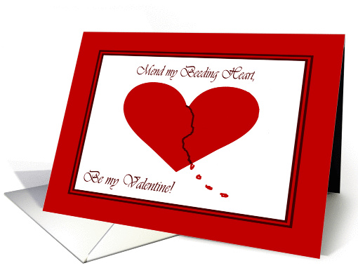 Love and Romance for Her Bleeding Heart card (674631)