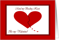 Love and Romance for Her Bleeding Heart card