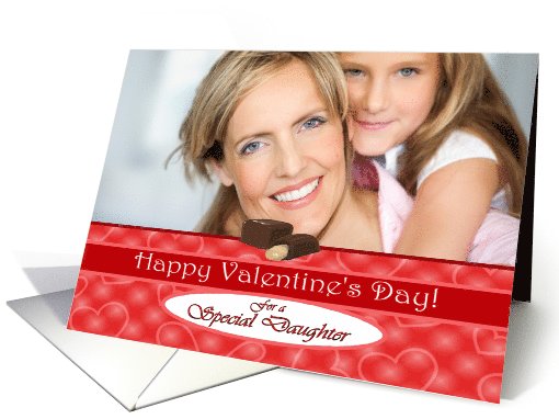Happy Valentine's Day for Daughter, Sweet Tooth Valentine card