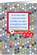 Happy Father’s Day card